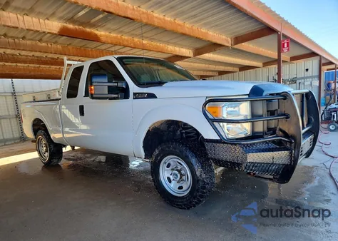 2015 Ford F250 Super Duty из США, поврежденный, VIN 1FT7X2B66FEB14894